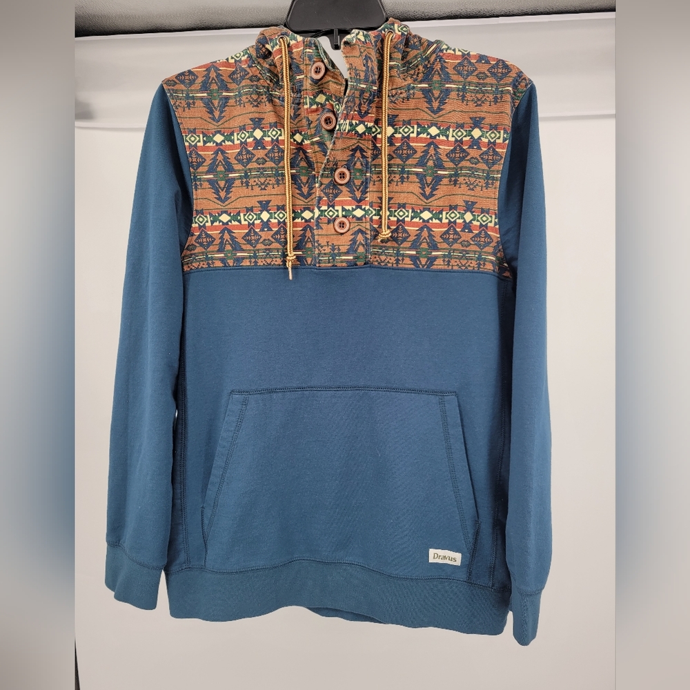 Dravus Unisex Aztez Hoodie, Size Small